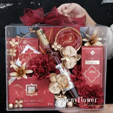 Giỏ Quà Đỏ Phú Quý