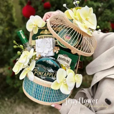 Giỏ Quà Phú Quý Đoàn Viên: Món Quà Sum Vầy, Đong Đầy Yêu Thương