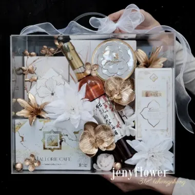 Giỏ Quà Trắng An Khang