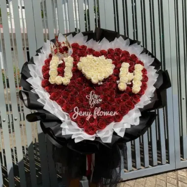 Bó Tim Nhũ Mix Sáp Khổng Lồ